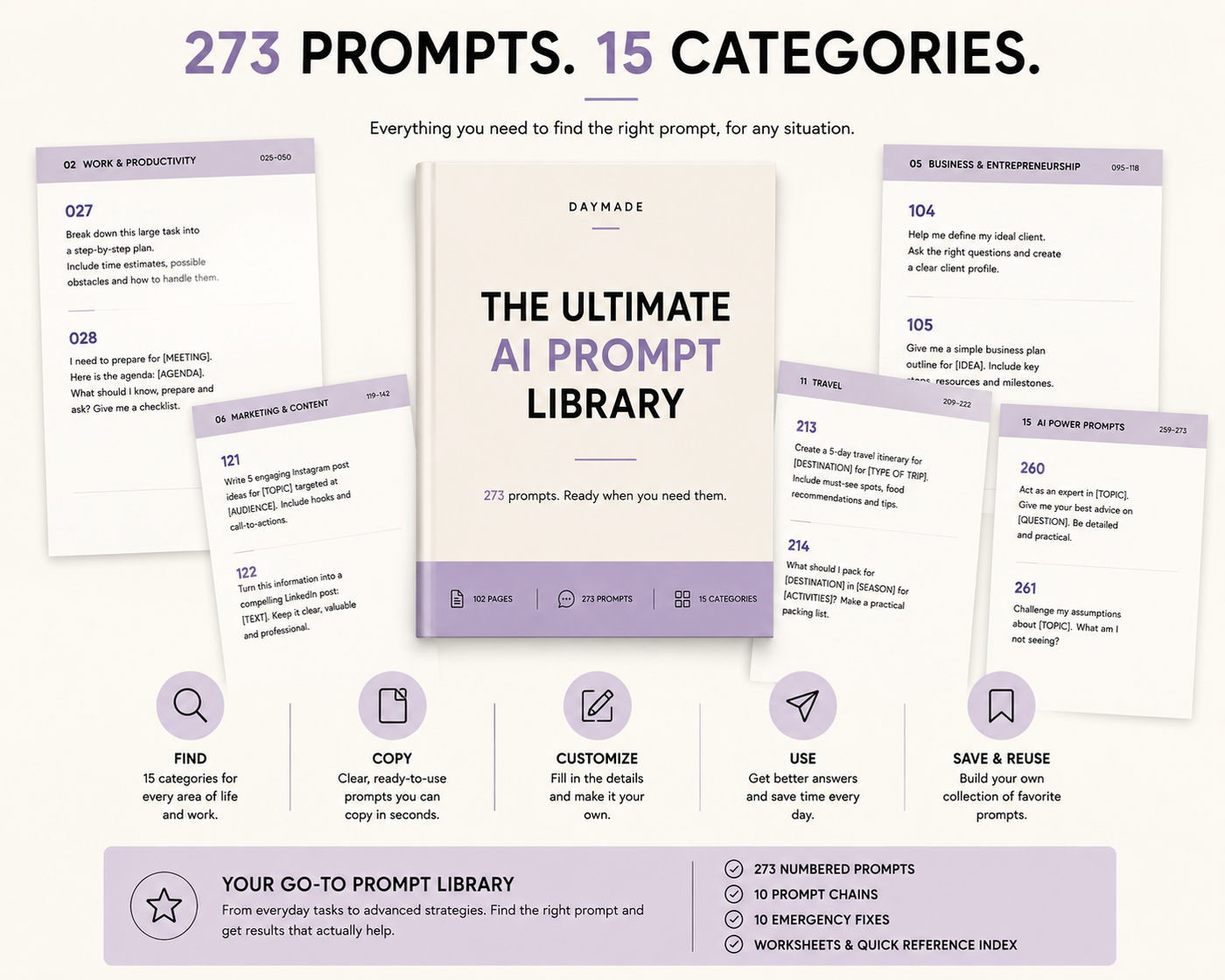 The Ultimate AI Prompt Library