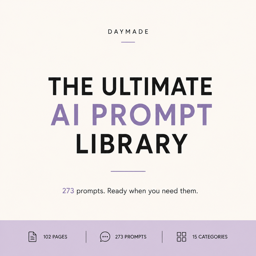 The Ultimate AI Prompt Library